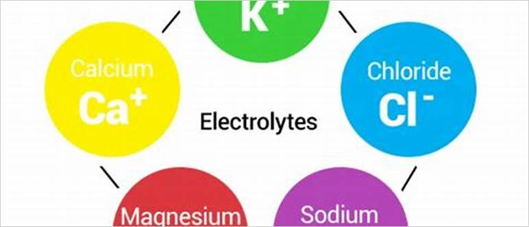 An electrolyte carries free
